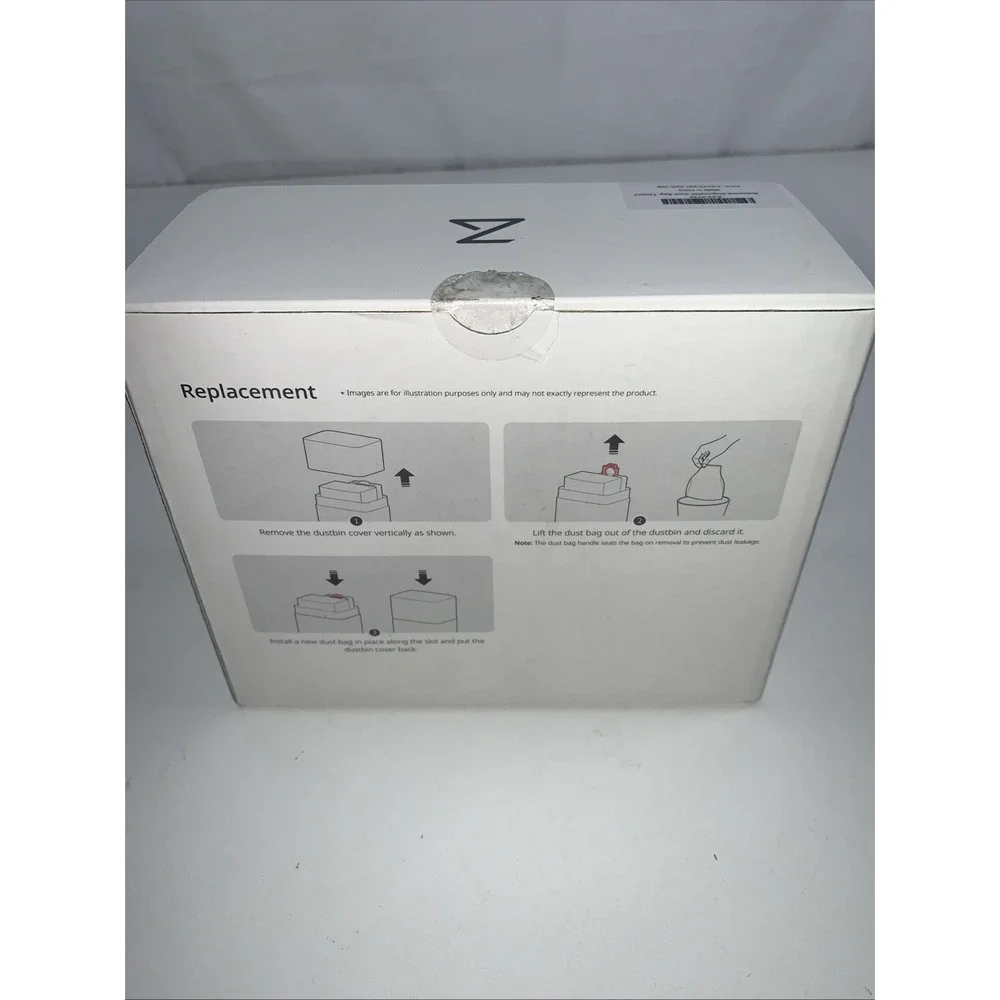 Roborock Disposable Dust Bag Replacement Model: SDCD03RR 6 Replacement Bags New